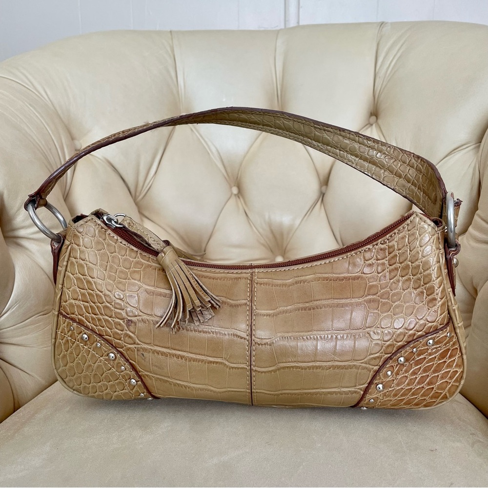 00s Tommy Hilfiger Curved Shoulder Bag - Picture 2 of 3
